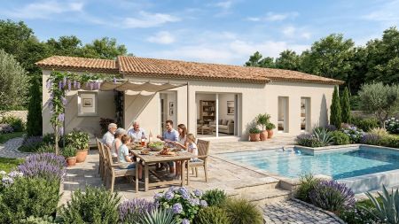 Vente terrain + maison DRAGUIGNAN Var