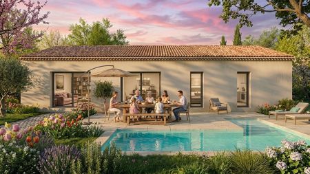 Vente terrain + maison CARCES Var