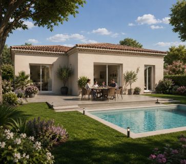 Vente terrain + maison CARCES Var
