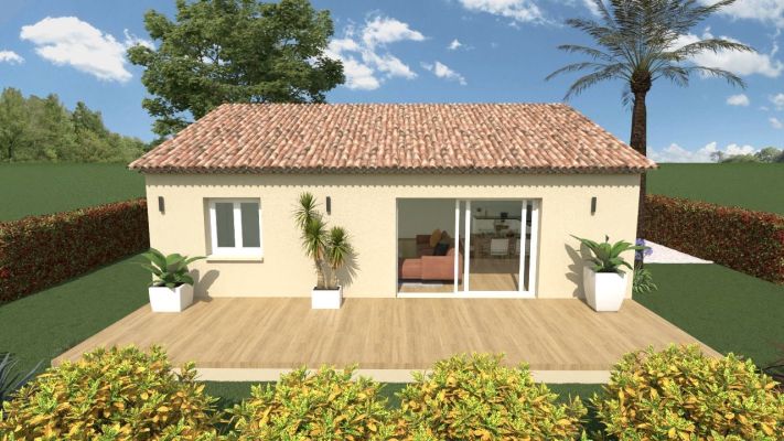 Vente terrain + maison LE MUY Var