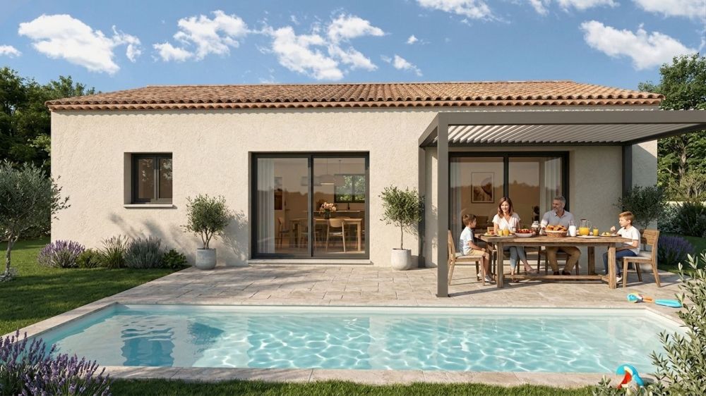 Vente terrain + maison GONFARON Var