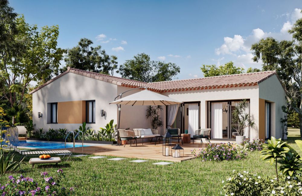 Vente terrain + maison LE BRUSQUET Alpes-de-Haute-Provence