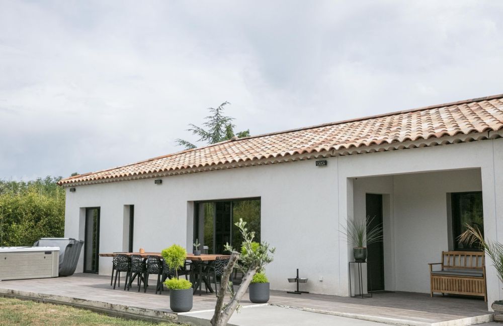 Vente terrain + maison JONQUIERES Vaucluse