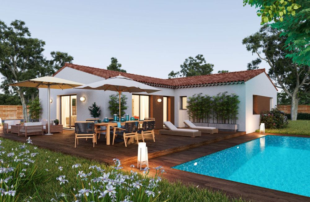 Vente terrain + maison APT Vaucluse