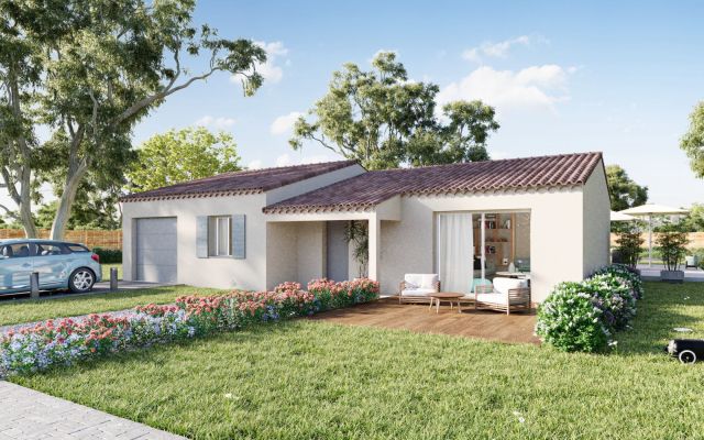 Vente terrain + maison PEYROLLES-EN-PROVENCE Bouches-du-Rhône