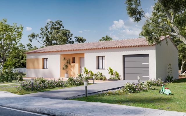 Vente terrain + maison LE BRUSQUET Alpes-de-Haute-Provence
