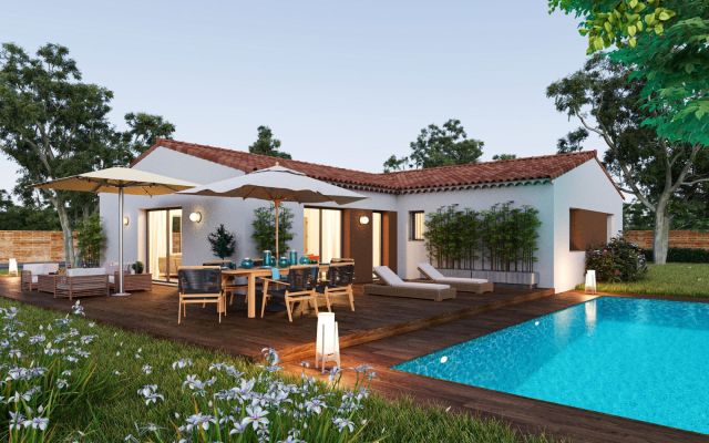 Vente terrain + maison APT Vaucluse