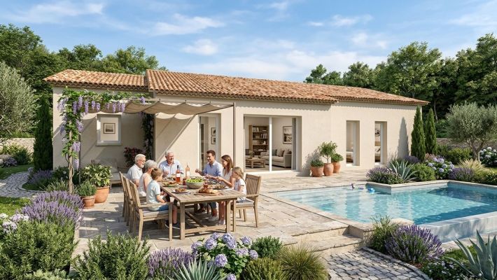 Vente terrain + maison DRAGUIGNAN Var
