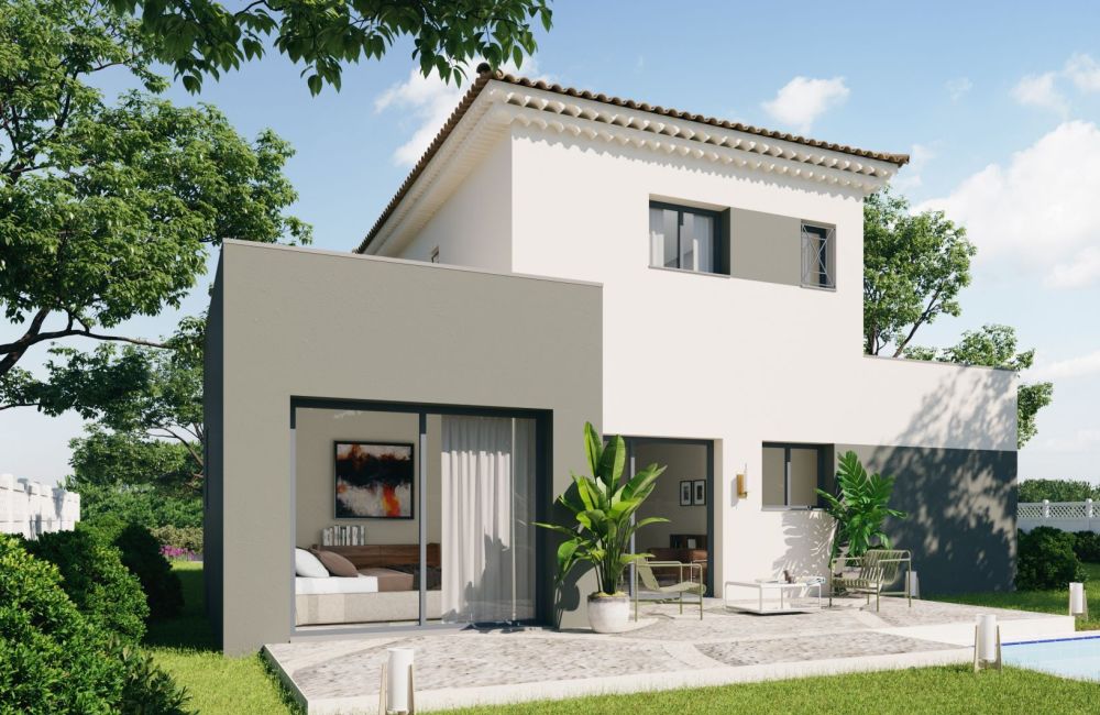 Vente terrain + maison CABRIES Bouches-du-Rhône