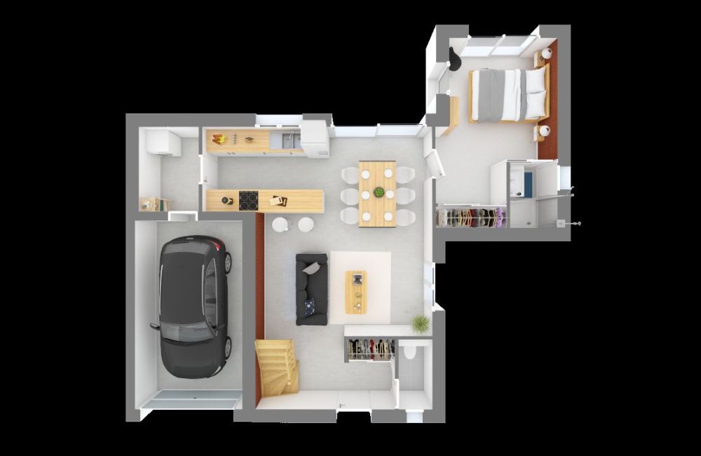 Vente terrain + maison CABRIES Bouches-du-Rhône