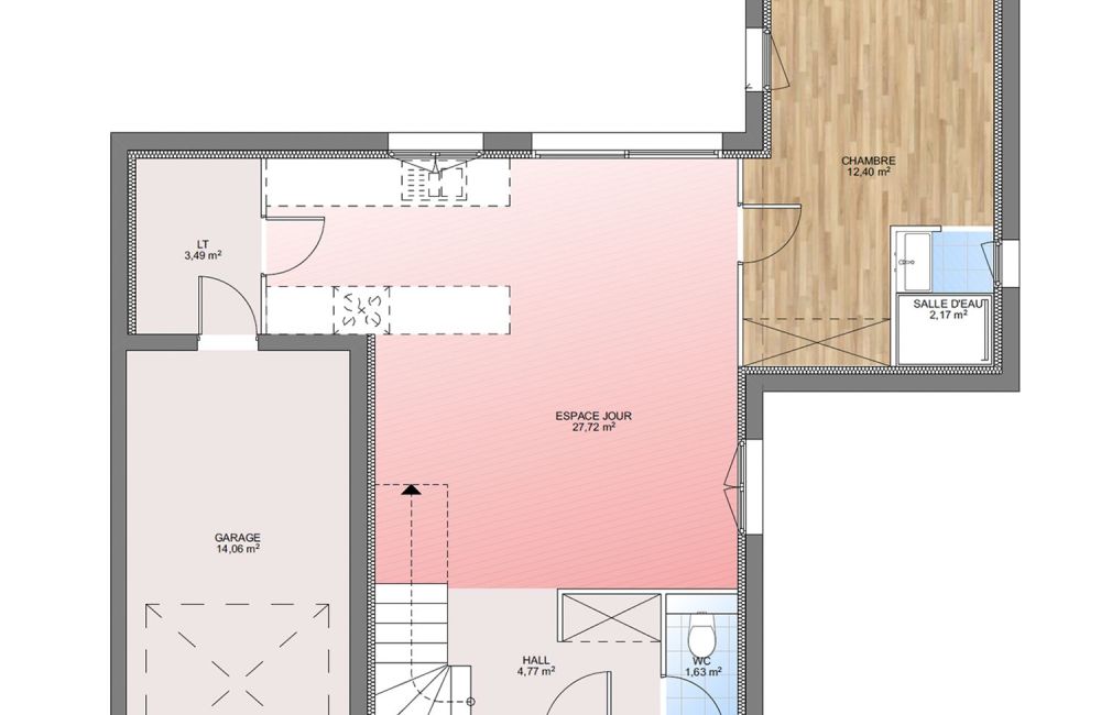 Vente terrain + maison CABRIES Bouches-du-Rhône