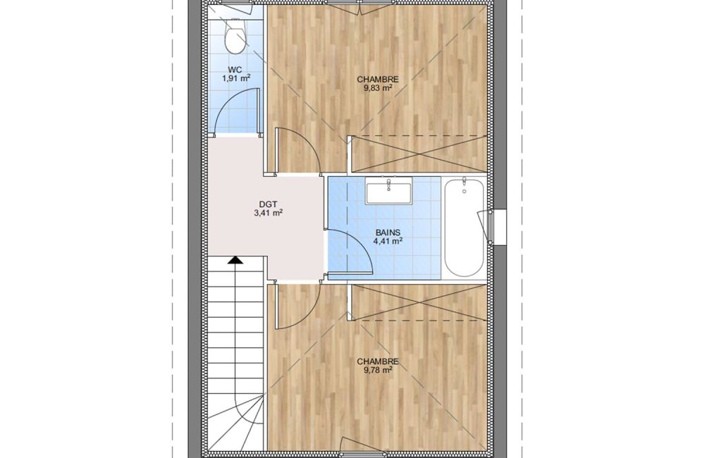 Vente terrain + maison CABRIES Bouches-du-Rhône