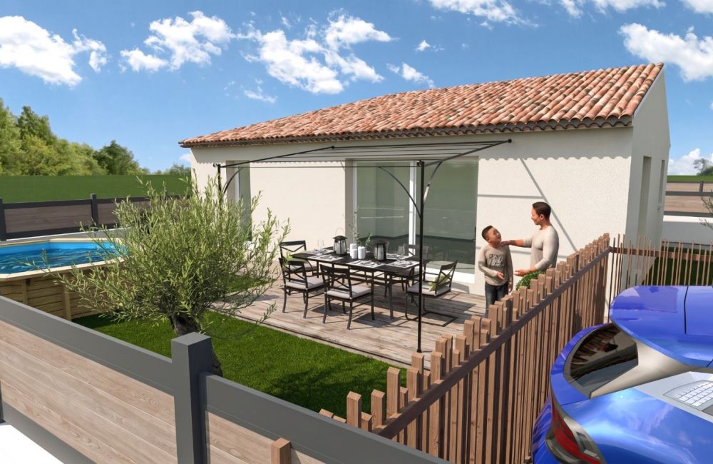 Vente terrain + maison ROGNAC Bouches-du-Rhône