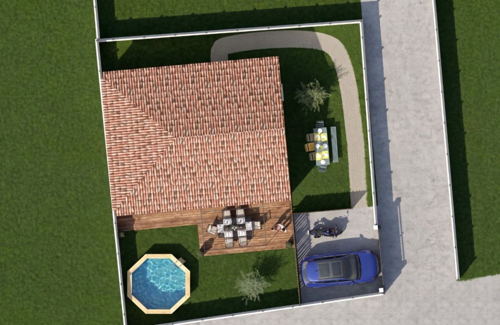 Vente terrain + maison ROGNAC Bouches-du-Rhône