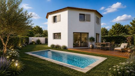 Vente terrain + maison CUGES-LES-PINS Bouches-du-Rhône