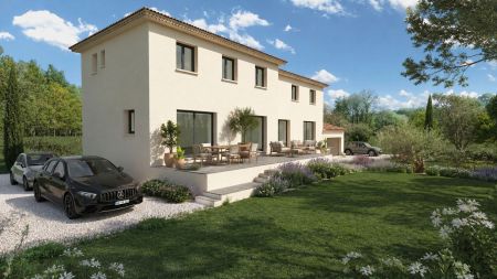 Vente terrain + maison LUYNES Bouches-du-Rhône