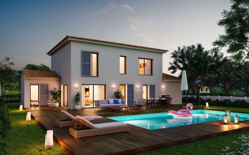 Vente terrain + maison SAINT-CYR-SUR-MER Var
