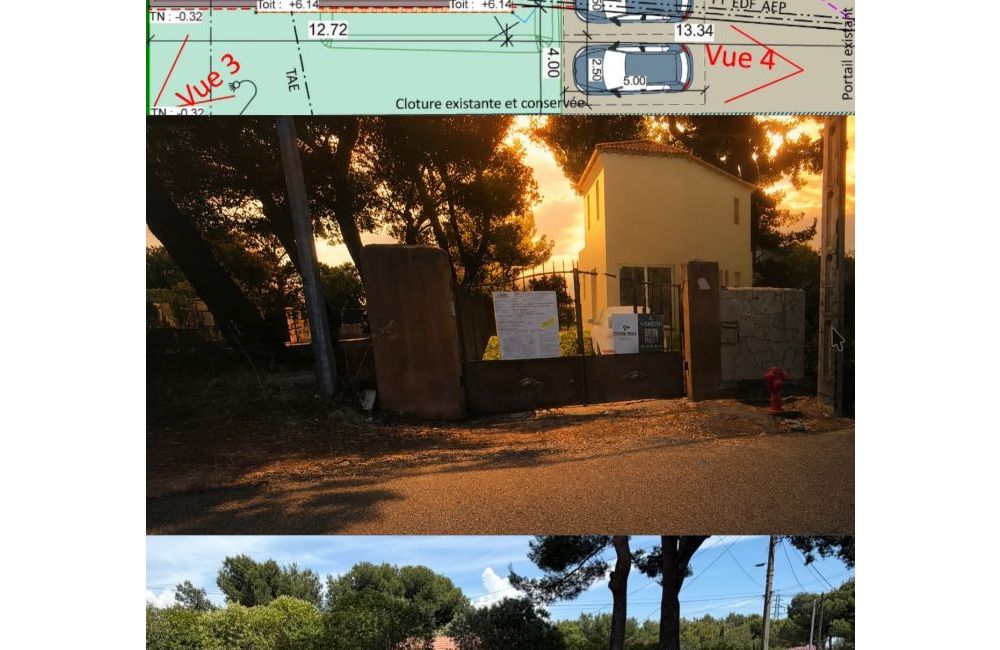 Vente terrain + maison LES PENNES-MIRABEAU Bouches-du-Rhône