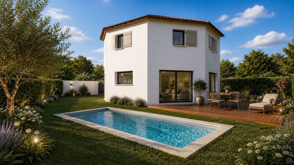 Vente terrain + maison CUGES-LES-PINS Bouches-du-Rhône
