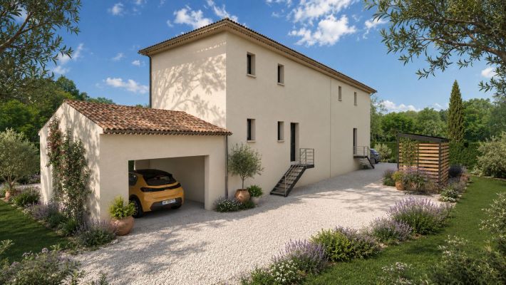 Vente terrain + maison LUYNES Bouches-du-Rhône