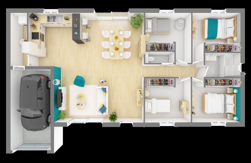 Vente terrain + maison VERNEGUES Bouches-du-Rhône