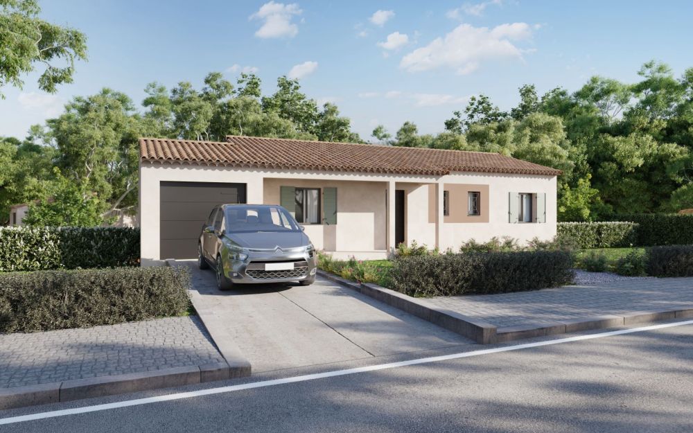 Vente terrain + maison ALLEINS Bouches-du-Rhône