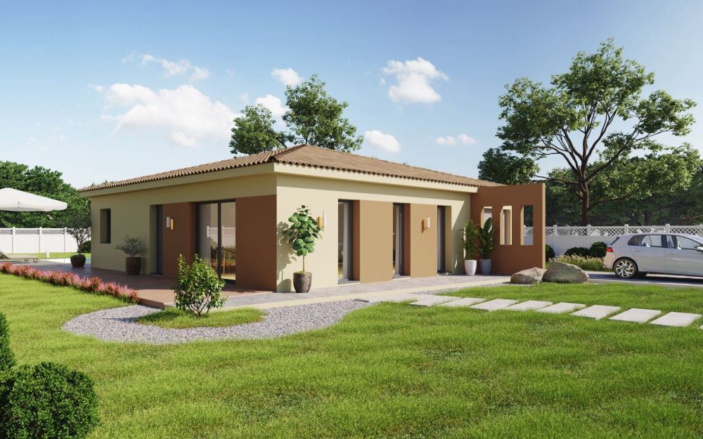 Vente terrain + maison ALLEINS Bouches-du-Rhône