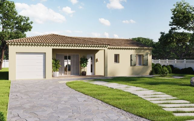 Vente terrain + maison ALLEINS Bouches-du-Rhône