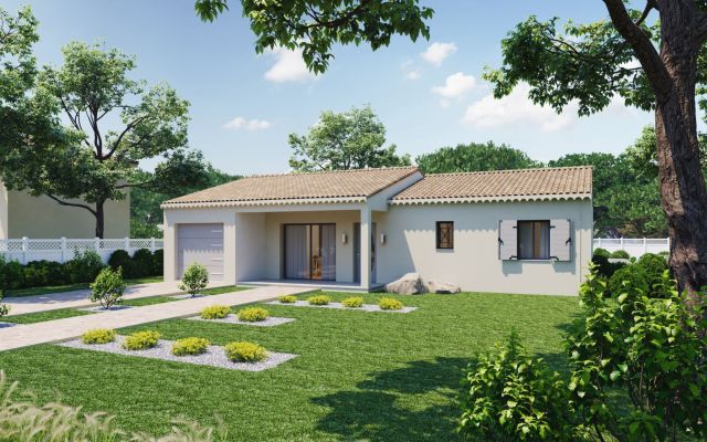 Vente terrain + maison ALLEINS Bouches-du-Rhône