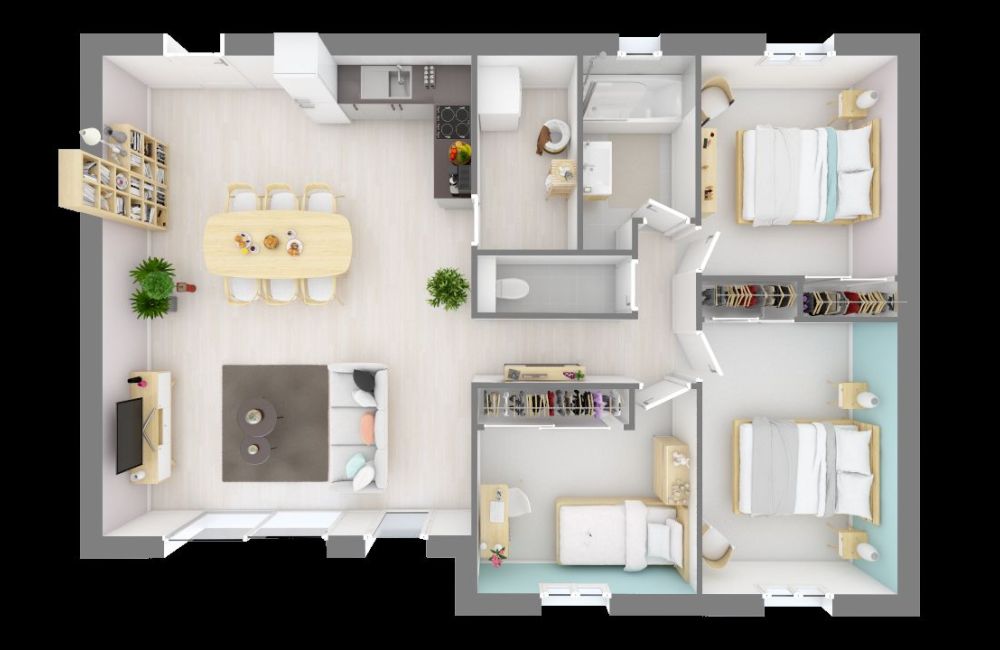 Vente terrain + maison CHARLEVAL Bouches-du-Rhône