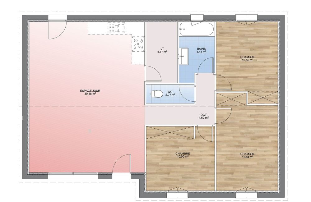 Vente terrain + maison CHARLEVAL Bouches-du-Rhône
