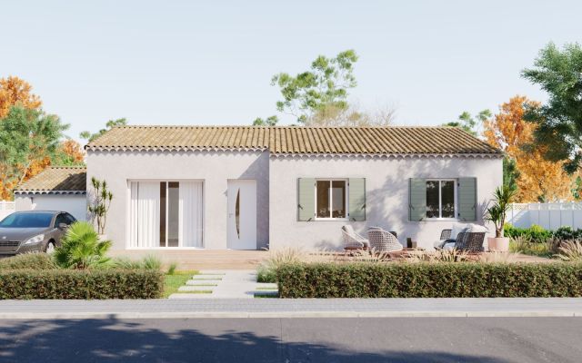 Vente terrain + maison CHARLEVAL Bouches-du-Rhône