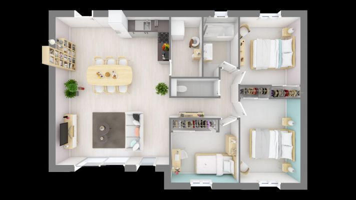 Vente terrain + maison CHARLEVAL Bouches-du-Rhône