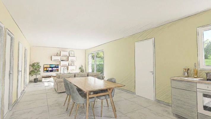 Vente terrain + maison SAINT-JULIEN-D'ASSE Alpes-de-Haute-Provence