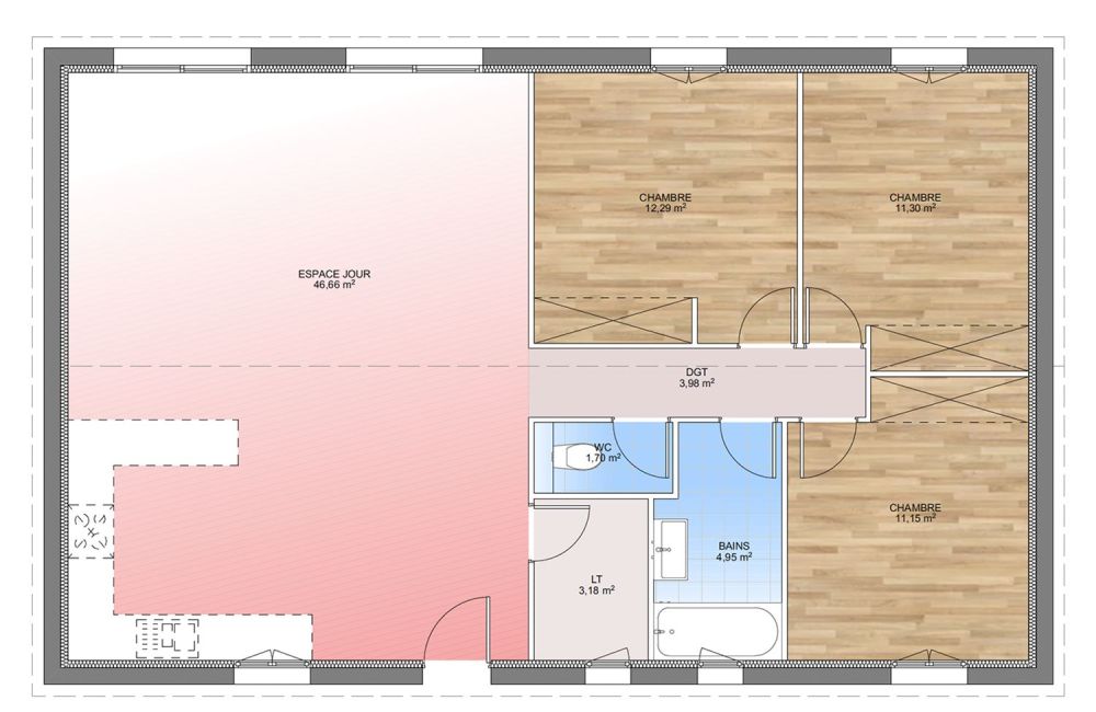 Vente terrain + maison GONFARON Var