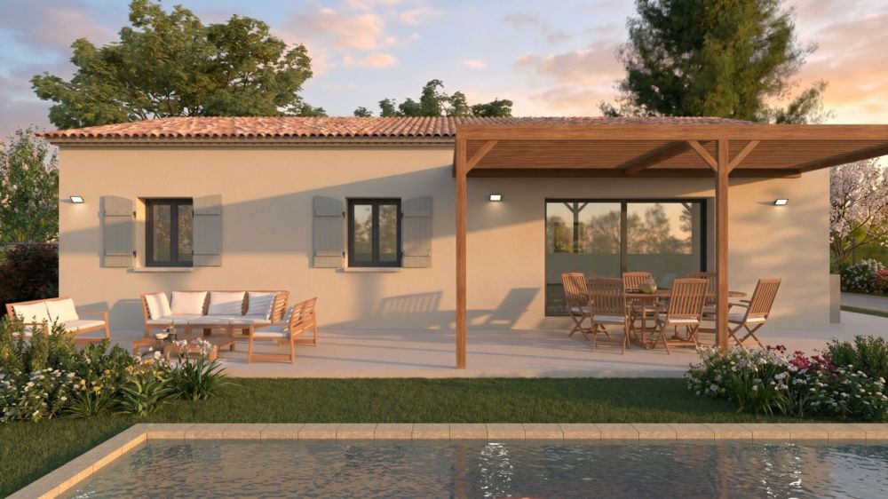Vente terrain + maison LAURIS Vaucluse