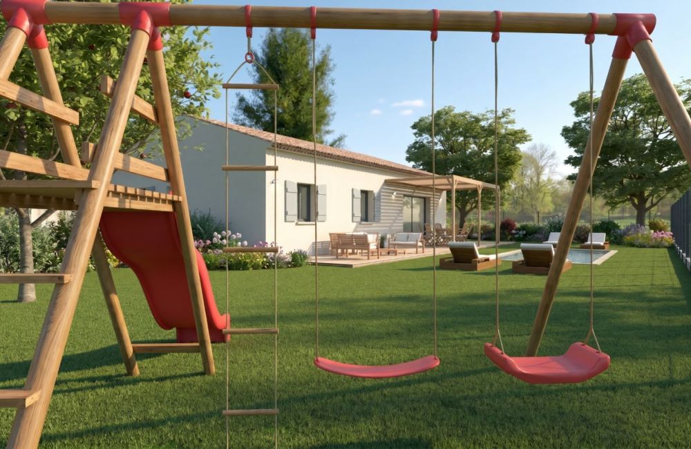 Vente terrain + maison LAURIS Vaucluse