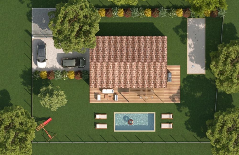 Vente terrain + maison LAURIS Vaucluse