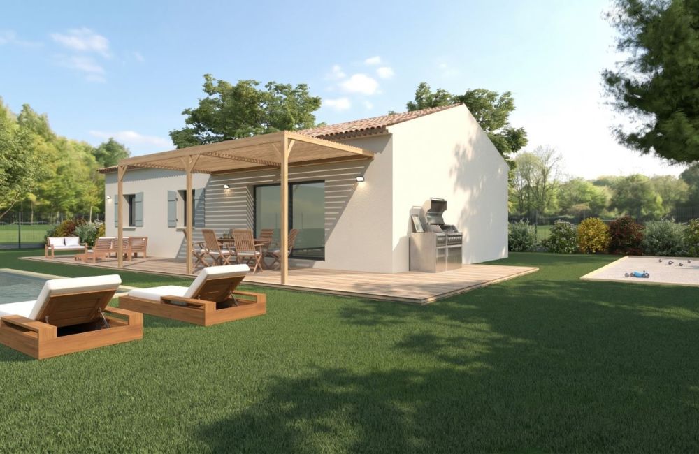 Vente terrain + maison LAURIS Vaucluse