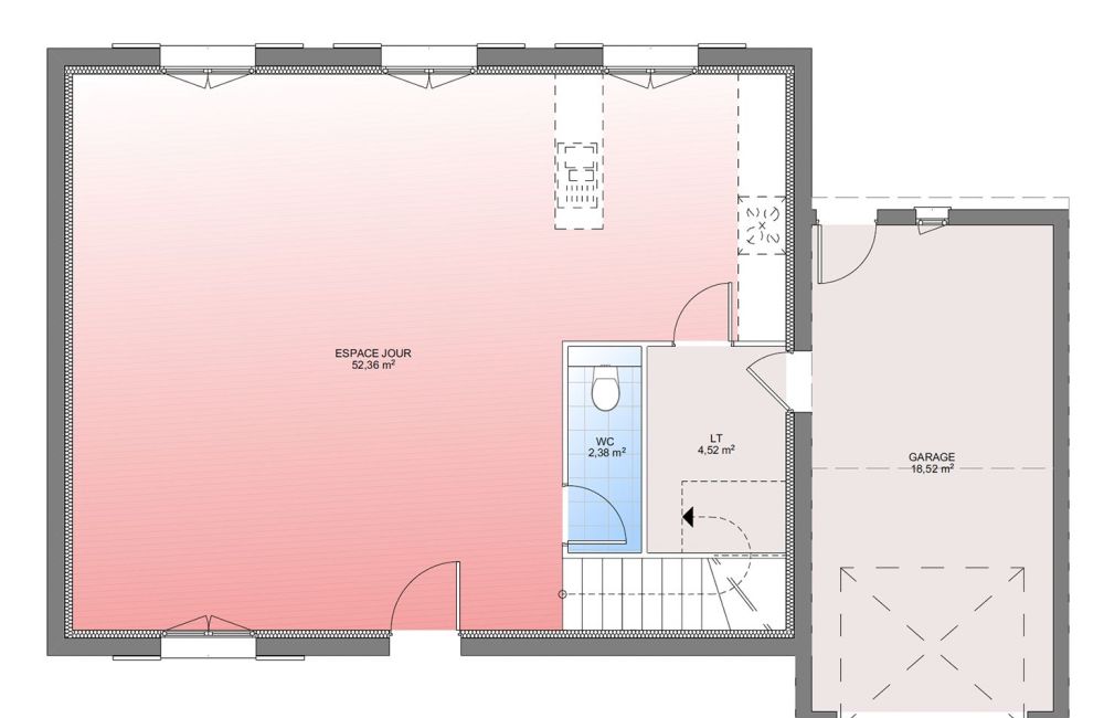 Vente terrain + maison LAURIS Vaucluse