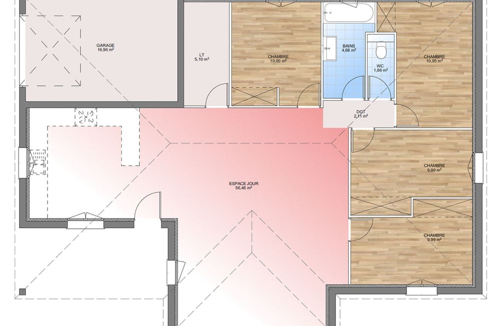 Vente terrain + maison LAURIS Vaucluse