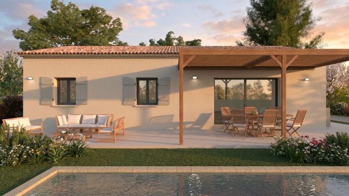 Vente terrain + maison LAURIS Vaucluse
