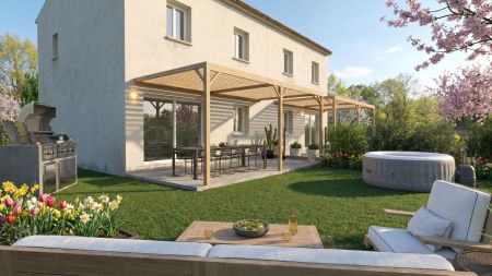 Vente terrain + maison MARIGNANE Bouches-du-Rhône