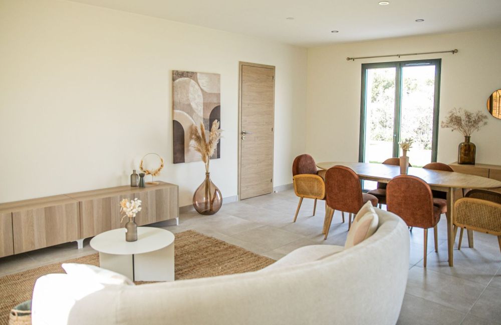 Vente terrain + maison SARRIANS Vaucluse