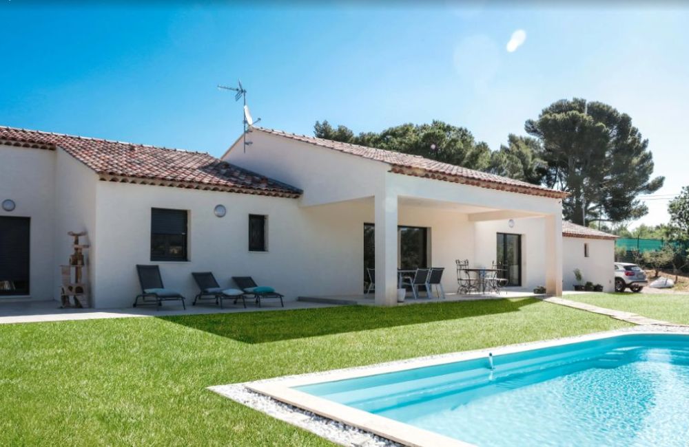Vente terrain + maison TRAVAILLAN Vaucluse