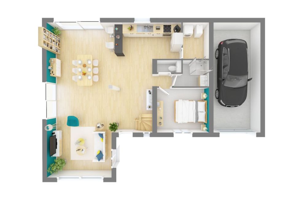 Vente terrain + maison CARNOULES Var