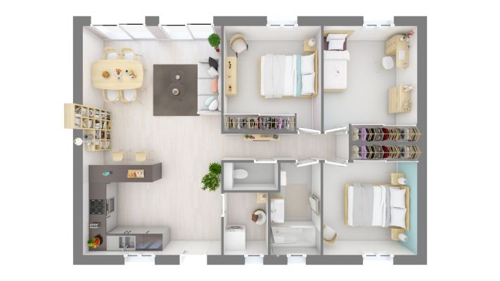 Vente terrain + maison CARNOULES Var