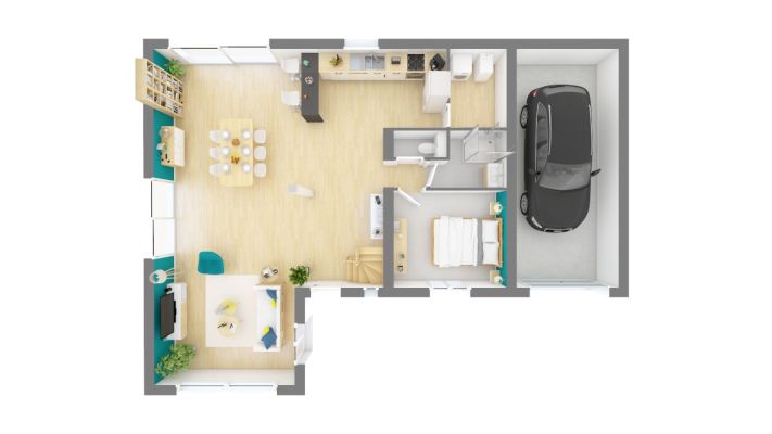 Vente terrain + maison CARNOULES Var