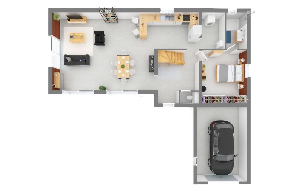 Vente terrain + maison LA CELLE Var