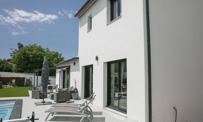 Vente terrain + maison PERNES-LES-FONTAINES Vaucluse